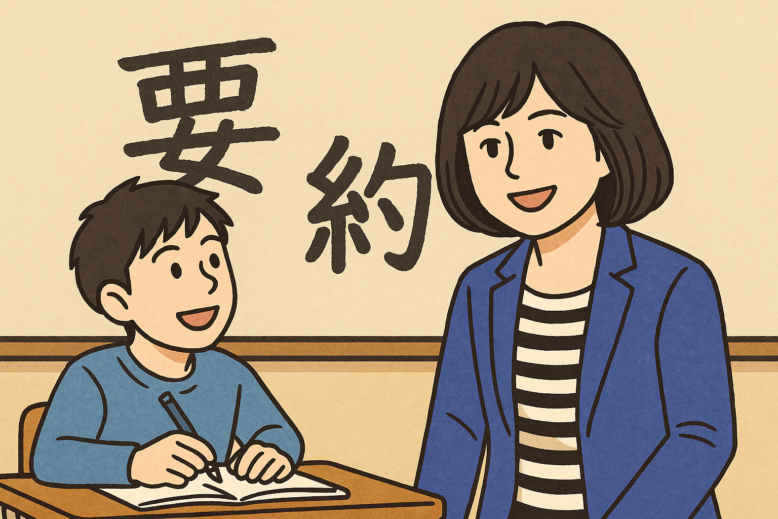 スタサプ岡本先生イメージ図