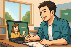大人にこそスタディサプリ！学び直しを成功させる最強の活用をイメージした図